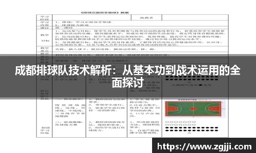 成都排球队技术解析：从基本功到战术运用的全面探讨